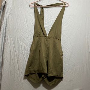 Halter top romper